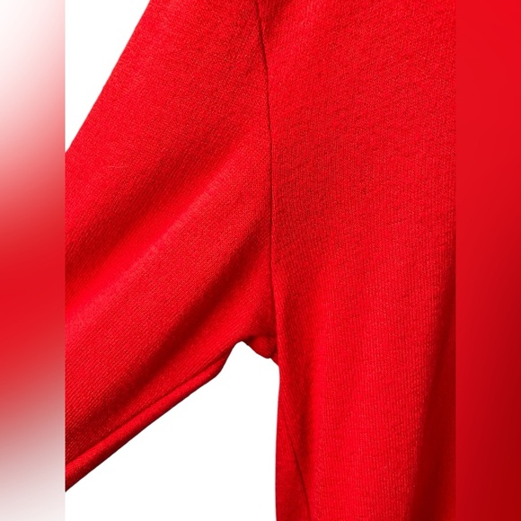 Gap Softspun Cowl Neck Sweater Long‎ Sleeve Womens Medium Tall Red - Picture 3 of 9